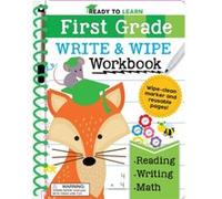 Ready to Learn First Grade Write and Wipe Workbook Fractions Measurement Telling Time Descriptive Writing Sight Words and More by Editors Of Silver Dolph Editors Of Silver Dolphin Books (Auteur)