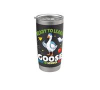 Ready To Learn Goose Back To School 2026 Étudiants Garçons Filles Gobelet isotherme en acier inoxydable double paroi
