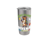 Ready To Learn Hyena Back To School 2026 Étudiants Garçons Filles Gobelet isotherme en acier inoxydable double paroi