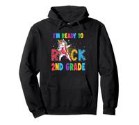 Ready to Rock 2nd Grade Dabbing Unicorn Back to School Sweat à Capuche