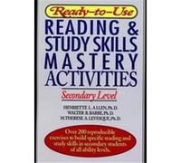 Ready-To-Use Reading & Study Skills Mastery Activities Center for Applied Research in Education, Henriette L. Allen, M. Ther, M. Therese A. Levesque, Walter B. Barbe (Auteur)