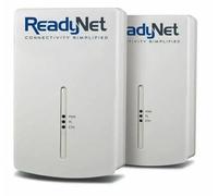 ReadyNet E200 E200K 200 Mbps PLC Ethernet Over Power Plug & Play Adaptateur réseau idéal pour Smart TV et jeux vidéo (2 unités)