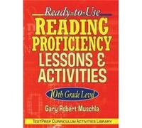 ReadytoUse Reading Proficiency Lessons and Activities by Muschla & Gary R. East New Brunswick & New Jersey Gary Robert Muschla (Auteur)