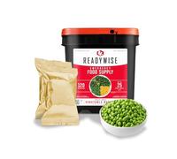 ReadyWise, 120 Portions MRE, Seau de Légumes, Brocoli, Maïs Doux, Haricots Verts, Petits Pois, Lyophilisé, 20 Ans de Durée de Conservation, Nourriture d'Urgence