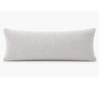 Reafort Ultra Soft Body Sherpa Housse de Coussin/Cas avec Fermeture à glissière Gris argenté 21 "X54