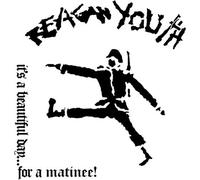 Reagan Youth - It's A Beautiful Day...For A Matinee! - Black And White Split Color [Vinyl Lp] Black, Colored Vinyl, White, Deluxe Ed