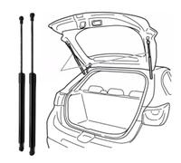 REAGAR Barre Support Coffre pour Infiniti EX37 2013-2014(OEM:904511BAOA)-44.4cm, Barre Levage Coffre du hayon, Barre Support de l'amortisseur