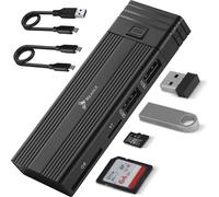 Reagle NVME SATA M.2 SSD HUB Boîtier USB-C 3.1 M2