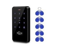 ReaIOKbii S20 Système de contrôle d'accès pour contrôleur d'accès, clavier rétroéclairé RFID, code d'ouverture de porte, étanche IP68, lecteur de carte 125 kHz, 10 porte-clés EM4100