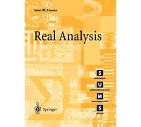 Real Analysis – Springer Verlag