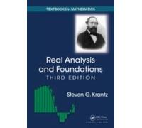 Real Analysis And Foundations
