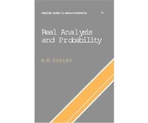 Real Analysis and Probability, Cambridge Studies in Advanced Mathematics Richard M. Dudley (Auteur)