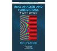 Real Analysis & Foundations Fourth Editi Steven G Krantz, (Auteur)