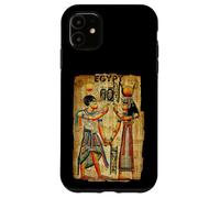 Real Ancient Egypt pharaohs Papyrus, Egyptian Hieroglyphs Coque pour iPhone 11