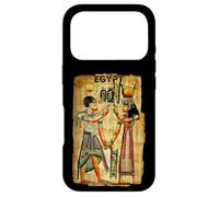 Real Ancient Egypt Pharaohs Papyrus, Egyptian Hieroglyphs Coque pour iPhone 17 Pro