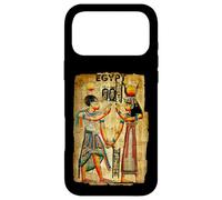 Real Ancient Egypt Pharaohs Papyrus, Egyptian Hieroglyphs Coque pour iPhone 17 Pro Max