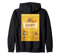 Real Ancient Egypt Pharaohs Papyrus, Egyptian Hieroglyphs Sweat à Capuche
