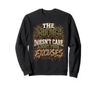 Real Athletes Snorkel Bogs en apnée dans Les tourbières Sweatshirt