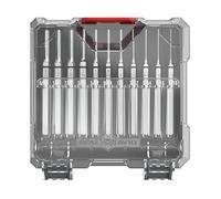 Real Avid Accu-Punch Lot de 11 perforatrices à Rouleaux en Acier de qualité supérieure résistantes à la Corrosion dans Un Coffret de Rangement à 3 Positions