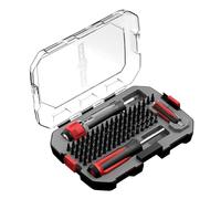 Real Avid Armorers Kit d'outils - Jeu de clés dynamométriques de précision avec 83 embouts, tournevis magnétique et LED - Comprend des tournevis hexagonaux Phillips Torx
