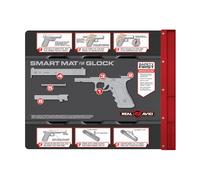 Real Avid Glock Smart Mat - Post de Travail 48x41cm avec Mode d’Emploi pour Entretien du Glock - Plateau Magnétique Inclus