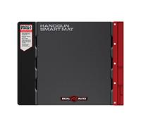 Real Avid Smart Mat-19-inch by 16-inch Handgun Cleaning Mat Accessoire de Nettoyage d'arme Mixte, Noir, No Size