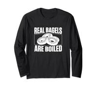 Real Bagels are Boiled A Bread Rolls Polish Bagel Amateur Manche Longue