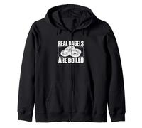 Real Bagels are Boiled A Bread Rolls Polish Bagel Amateur Sweat à Capuche
