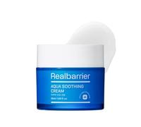 Real Barrier Aqua Soothing Gel Cream 50ml, formule gel-crème rafraîchissante légère à absorption rapide contenant 5 formes différentes d'acides hyaluroniques