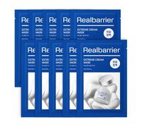 Real Barrier Extreme Cream Mask Pack - 5 masques en tissu (masques de feuille) - Masques anti-âge K-Beauty pour peaux sensibles/sensibles
