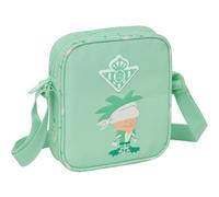 REAL BETIS BALOMPIÉ PRESCOLAIRE - Petit sac à bandoulière pour enfant, idéal pour les enfants de 5 à 14 ans, confortable et polyvalent, qualité et résistance, 16 x 4 x 18 cm