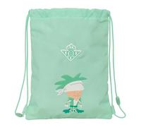 REAL BETIS BALOMPIÉ PRESCOLAIRE - Sac à dos plat junior, idéal pour les enfants de différents âges, confortable et polyvalent, qualité et résistance, 26 x 34 cm