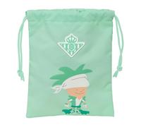 REAL BETIS BALOMPIÉ PRESCOLAIRE - Sac à goûter, sac à goûter, qualité et résistance maximale, porte-repas, 20 x 25 cm