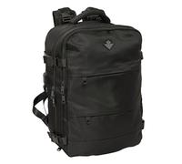 REAL BETIS BALOMPIE - Sac à dos de voyage en cabine pour ordinateur portable 15,6", idéal pour les jeunes de différents âges, confortable et polyvalent, qualité et résistance, 29 x 19 x 44 cm
