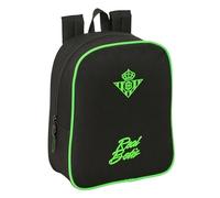 REAL BETIS BALOMPIÉ - Sac à dos pour enfant, sac à dos d'école, adaptable au chariot, idéal pour crèche, confortable et polyvalent, qualité et résistance, 22 x 10 x 27 cm