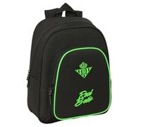 REAL BETIS BALOMPIÉ - Sac à dos Safta pour enfant, idéal pour les enfants de différents âges, confortable et polyvalent, qualité et résistance, 28 x 10 x 34 mm