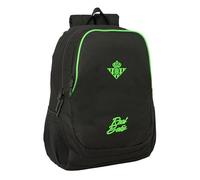 REAL BETIS BALOMPIÉ - Sac à dos scolaire pour enfants, idéal pour les enfants de différents âges, confortable et polyvalent, qualité et résistance, 32 x 16 x 44 cm