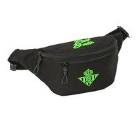 Real Betis BALOMPIÉ - Sac Banane avec Poche extérieure, idéal pour Les Jeunes et Les Enfants de différents âges, Confortable et Polyvalent, qualité et résistance, 23 x 9 x 12 cm