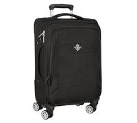 Real Betis BALOMPIE Trolley Cabine Souple 20", Valise à roulettes, Cadenas de sécurité, Valise légère, 35 x 20 x 51 cm, Noir, Noir, Estándar, décontracté