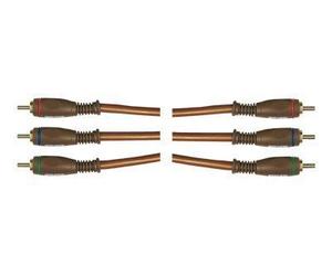 Real Cable AVS - Câble vidéo - vidéo composante - RCA (M) pour RCA (M) - 5 m - double blindage