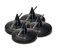 Real Cable C880 - Pointes Pour Haut-Parleur - Noir (Pack De 4)