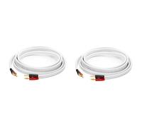 Real Cable CBV - Câble de haut-parleur - prise banane prise pour prise banane prise - 3 m