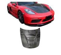 Real Carbon Fiber Hood Compatible For Porsche 718 Boxster Cayman 981 2016-2022 Front Engine Bonnets Covers Car Accessories(One Side Carbon)
