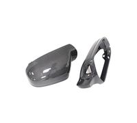 Real Carbon Fiber RearView Side Mirror Cover Caps 2013-2016 Compatible For Audi A4 B8.5 A3 A4L A5 S5 RS3 RS4 RS5 With/No Lane Assist Hole(Replace with hole)