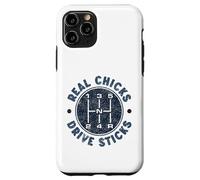 Real Chicks Drive Sticks Boîte de Vitesses Manuelle à Cinq Vitesses Coque pour iPhone 11 Pro
