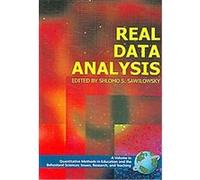 Real Data Analysis, Quantitative Methods in Education and the Behavioral Sciences: Issues, Research, and Teaching Shlomo S. Sawilowsky (Auteur)