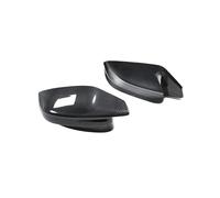 Real Dry Carbon Fiber Car Rearview Mirror Cover Replacement OEM Style Side Cap Compatible For BMW G87 M2 G80 G81 M3 G82 G83 M4 2021-IN(LHD A)