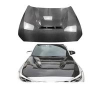 Real Dry Carbon Fiber Hood Compatible For BMW M2 F87 2014-2022 Engine Heat Dissipation Body Kit Front Bonnet Lightweight OEM