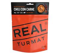 Real/Dry Tech Nourriture d'expédition norvégienne, 5216 "CHILLI CON CARNE", 582 kcal / 142 g (500 g prêt) Alimentation d'urgence