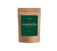 Real Earth Manjistha Bio 250g - Masque facial végétalien naturel - Poudre naturelle et pure pour les cheveux et la peau